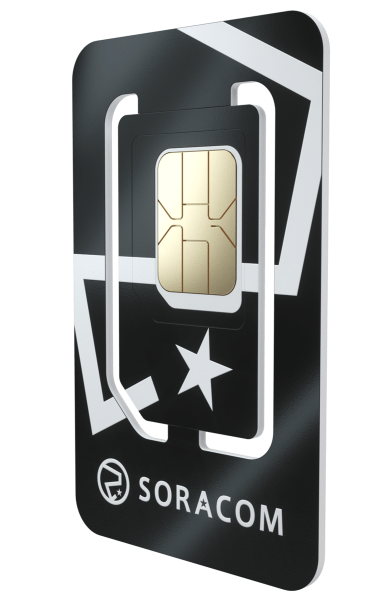 Soracom Sim Card for cellular connectivity