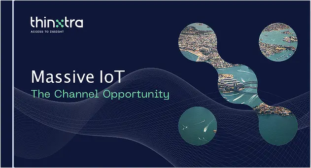 Massive IoT the channel opportunity ebook cover